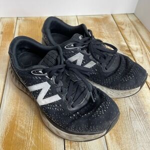 New Balance Fresh Foam Black Running‎ Shoes Women's 7 Wide Athletic Sneakers